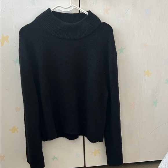J. Crew Classic Black Turtleneck Sweater - Picture 6 of 6
